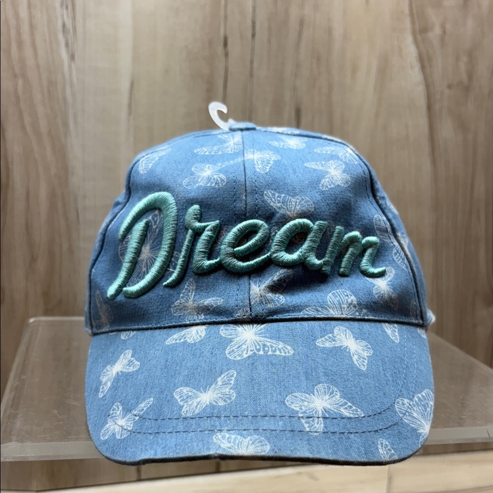 Dreamers Blue Butterfly Cap